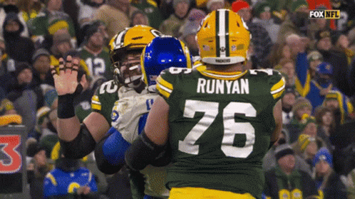 Green Bay Packers Player Number 76 Jersey