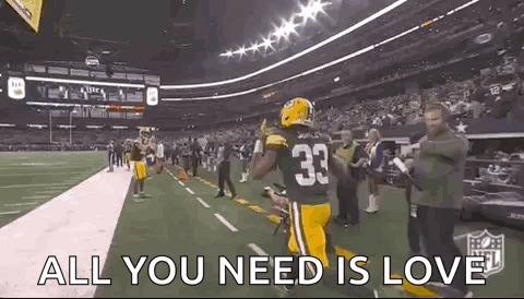 Green Bay Packers Player Walking On Field GIF