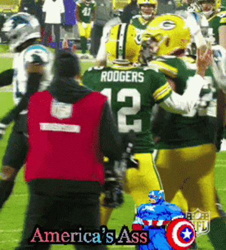 Green Bay Packers Players America's Ass
