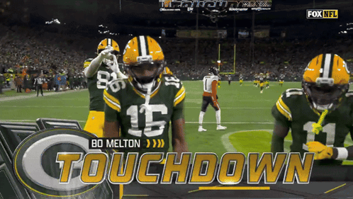 Green Bay Packers Playing Against Chicago Bears GIF