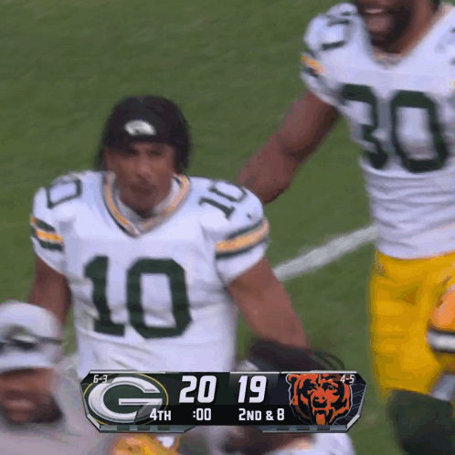 Green Bay Packers vs Bears 20-19