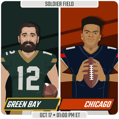 Green Bay Packers Vs Chicago Bears Football Ad GIF