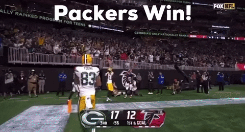 Green Bay Packers Vs Georgia Bulldogs Football Game GIF