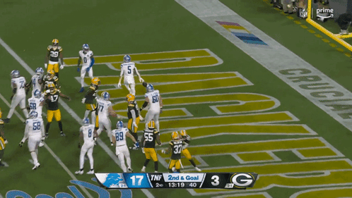 Green Bay Packers vs Lions Football Game