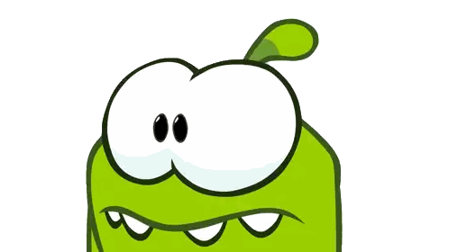 Green Cartoon Character With Big Eyes