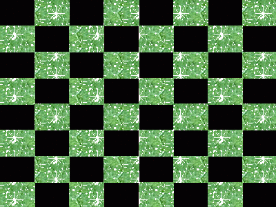 Green Checkered With Glitters GIF