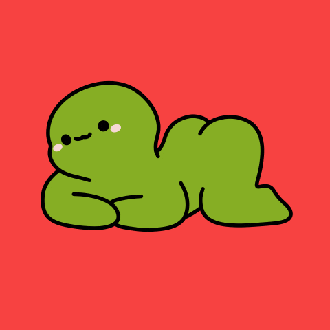 Green Chibi Character Twerking GIF