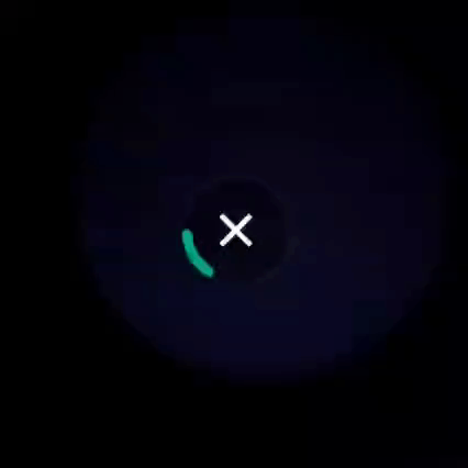 Green Circle With White X