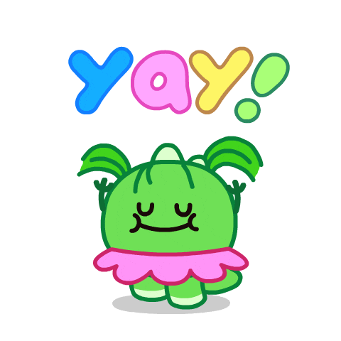 Green Dancing Dino Swirling Yay GIF