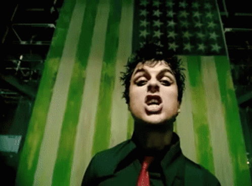 Green Day American Idiot GIF