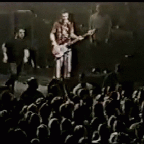 Green Day Billie Joe Audience Fail GIF