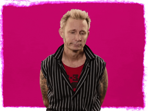 Green Day Mike Dirnt Goofy GIF