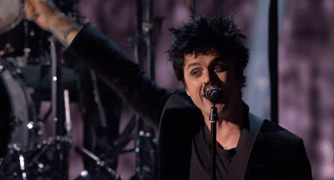 Green Day Pointing Fans Mtv Ema GIF
