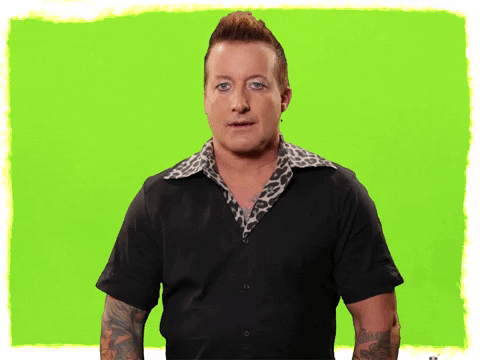 Green Day Tré Cool Yes Reaction GIF