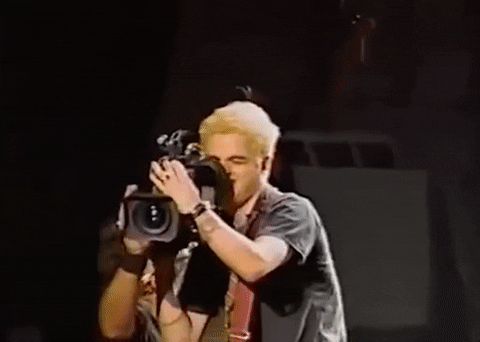 Green Day Video Filming GIF
