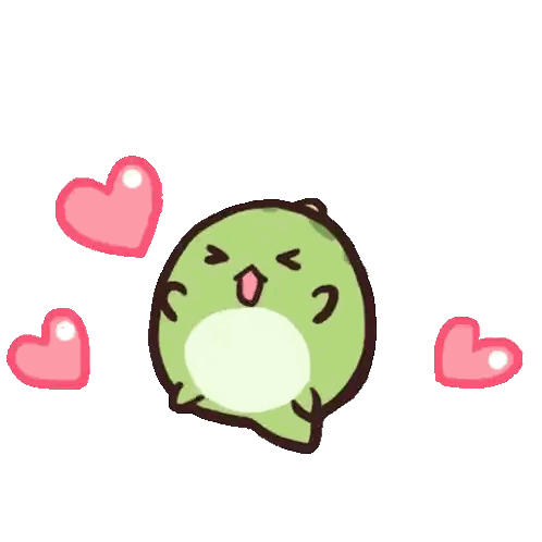 Green Dinosaur With Hearts