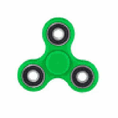 Green Fast Fidget Spinner GIF
