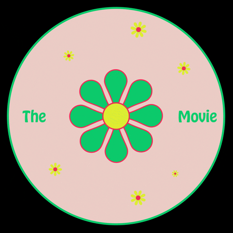 Green Floral Design Brady Bunch GIF