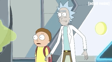Green Gas Spill Rick And Morty GIF