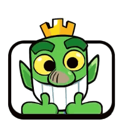 Green Goblin with Crown Thumbs Up