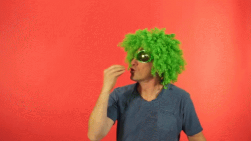 Green Hair Guy Perfect GIF