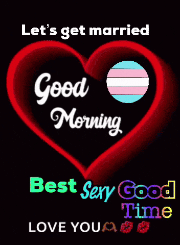 Green Heart Lets Get Married GIF
