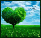 Green Heart Tree GIF