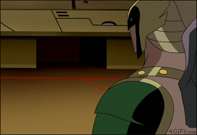 Green Lantern Pimp Slap Hawkgirl GIF