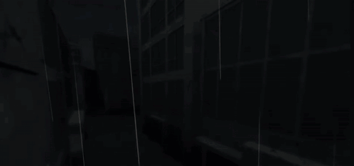 Green Lightning Bolt Coming Out of Building