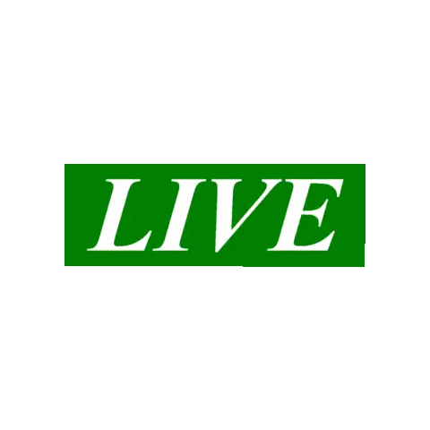 Green Live Sign