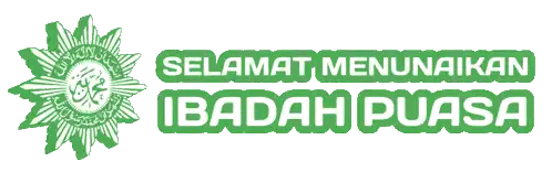 Green Logo Saying Selamat Menunaikan Ibadah Puasa