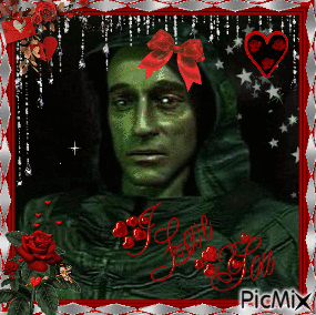 Green Man with I Love You