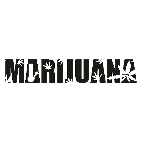 Green Marijuana Sign