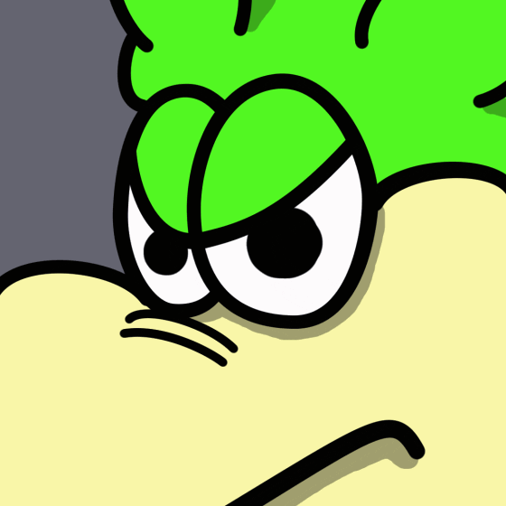 Green Polar Bear Akira Slide GIF