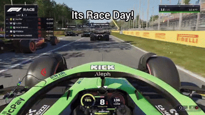 Green Race Car It's Race Day