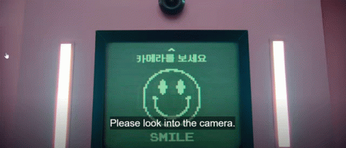 Green Screen Smiley Face Please Look Into Camera GIF