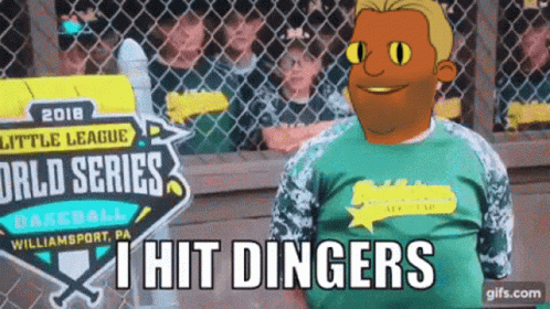 Green Shirt Man At Little League World Series Baseball GIF