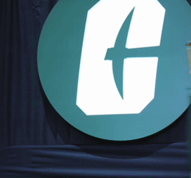 Green Sign With White Letter G