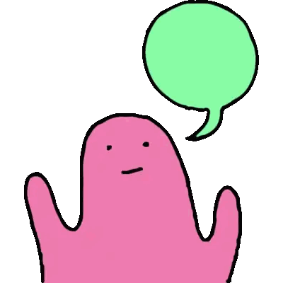 Green Speech Bubble Saying Oh No
