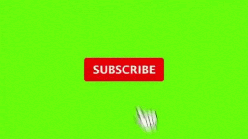 Green Subscribe Button With Mouse Cursor