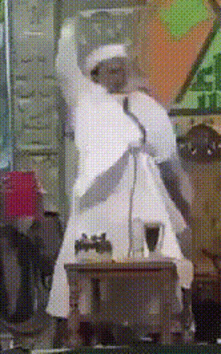 Green Suit Man Hat You Big Pimpin GIF