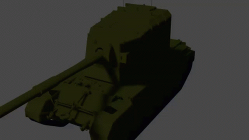 Green Tank 3D Model