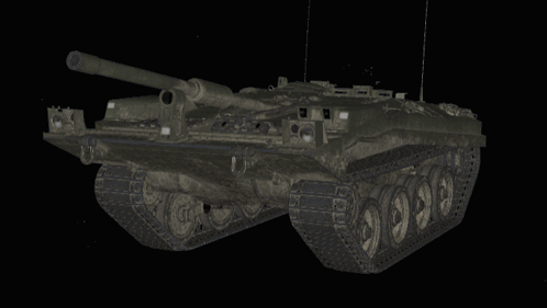 Green Tank with Numbers