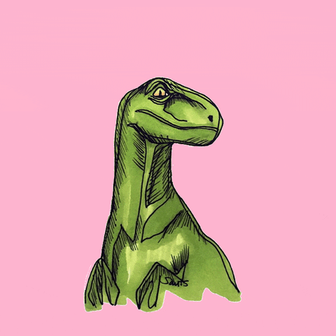 Green Velociraptor Clever Girl GIF