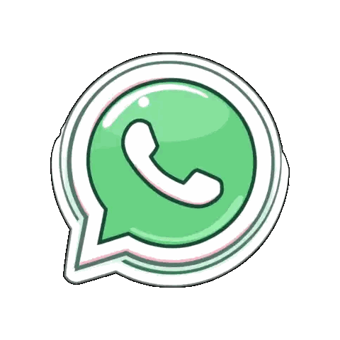 Green WhatsApp Icon Sticker