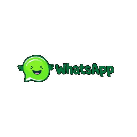 Green WhatsApp Speech Bubble With Smile