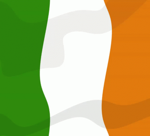 Green White And Orange Flag With Euro Sign GIF