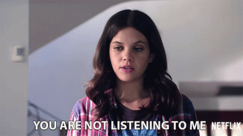 Greenhouse Academy Ariel Mortman Not Listening To Me GIF