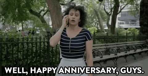 Greeting A Happy Work Anniversary GIF