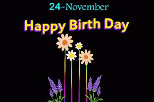 Greeting Card Saying Happy Birth Day